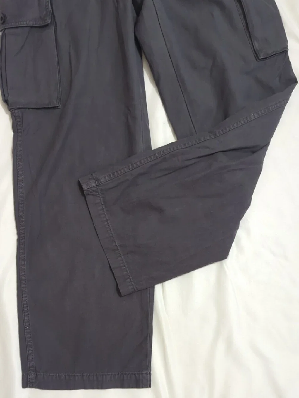 Madewell Relaxed Cargo Pants, Color Dark Gray Size 25
